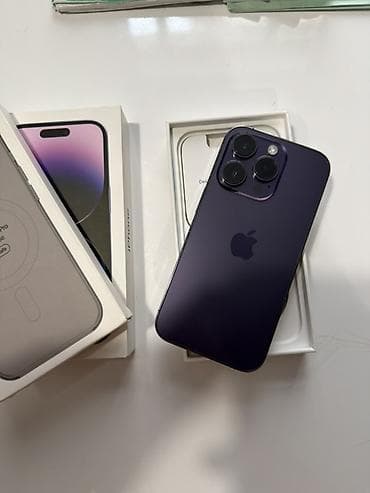 iphone xr 256: IPhone 14 Pro, Deep Purple, Коробка — 1