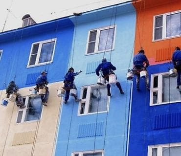 Внутренняя отделка: Покраска безвоздушным распылением: стены, потолки, двери, фасады и — 5