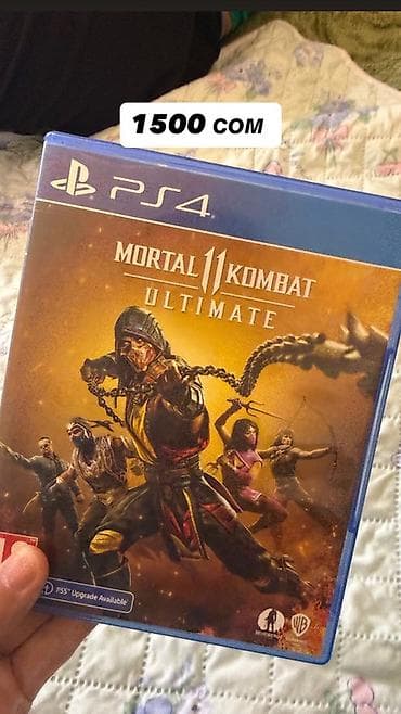Игры для PS4 (диски в коробках): 1) Mortal Kombat 11 Ultimate —