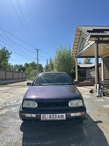 св 95: Volkswagen Golf: 1992 г., 1.8 л, Механика, Бензин, Хэтчбэк — 2