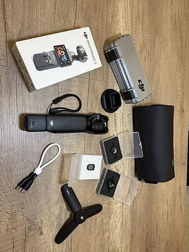 DJI Osmo Pocket 3 — карманная камера с 3-осевым стабилизатором at lalafo.kg DJI Osmo Pocket 3 — карманная камера с 3-осевым стабилизатором