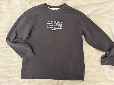 футбольные одежды: Толстовка maison margiela 
Не плотная ткань — 2