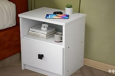 ниже: Прикроватная тумба белого цвета. можно сделать в любом цвете и — 5