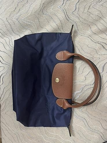 юбка с футболкой: Сумка-тоут складная Longchamp Le Pliage, размер средний (примерно М) — 1