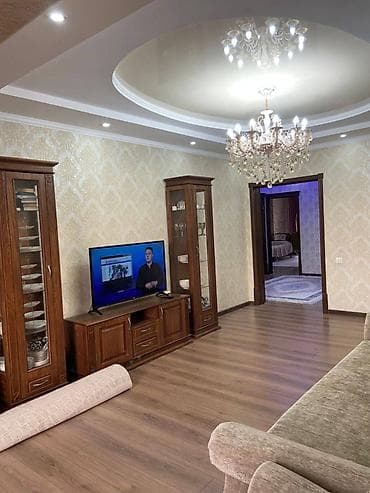 сунна: 3 комнаты, 106 м², Ак-Кеме Элитка, 9 этаж, Евроремонт — 3