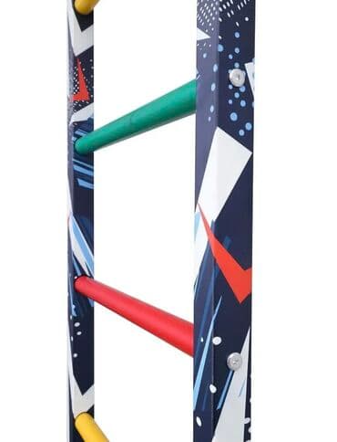 турник для детей дома: Шведские стенки с комплектующими:канат с упорами,кольца,веревочная — 8