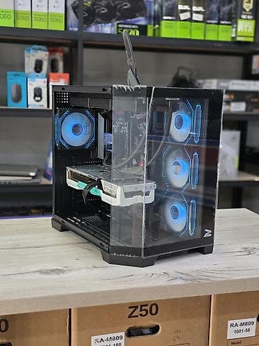 razen 7: Компьютер, ядер - 8, ОЗУ 32 ГБ, Для работы, учебы, Новый, AMD Ryzen 7, NVIDIA GeForce RTX 4070, NVMe — 3
