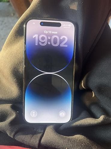 швейный отходы: IPhone 14 Pro, Б/у, 256 ГБ, Черный, Чехол, 81 % — 2