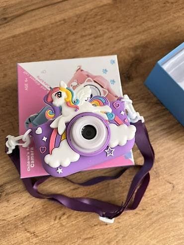 camera: Детская цифровая камера с ярким единорогом - Тематика: единорог — 1