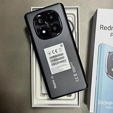 морозильник в рассрочку: Redmi, Redmi Note 14 Pro Plus, Б/у, 512 ГБ, цвет - Черный, 2 SIM — 2