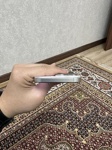 iphone 5g: IPhone 16 Pro Max, White Titanium, 95 % — 6