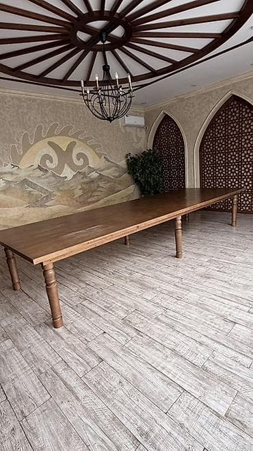 Стол для зала, Не раскладной, Прямоугольный