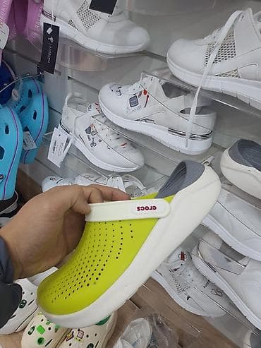 сабо медицинские: Сабо, 37, 38, 39, Crocs, Новый, цвет - Белый, Самовывоз, Платная доставка — 7