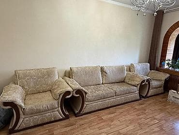 мебель для тв для гостиной: Гарнитур для зала, Тумба под ТВ, Ткань, текстиль, цвет - Коричневый — 2