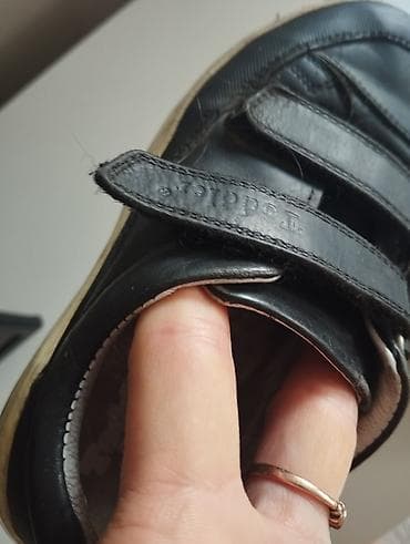 Детские кроссовки Pablosky, размер 32. - Цвет: черный. - Верх: кожа с