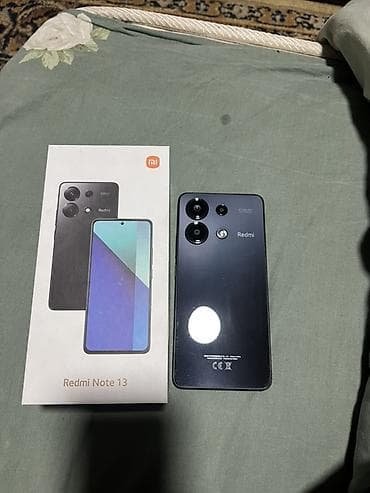 iphone xs max 64: Redmi, Redmi Note 13, цвет - Черный — 1