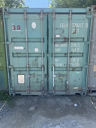 маркой контейнер: 20-футовый морской контейнер Gateway (тип 22G1). Характеристики по — 6