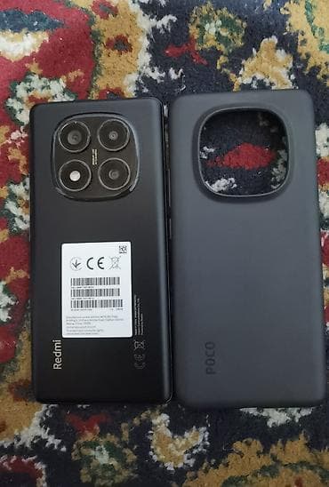 Redmi, Redmi Note 14 Pro, Б/у, 256 ГБ, цвет - Черный, 2 SIM