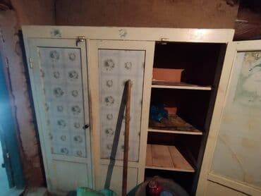 шкаф купе б: Кийим салуучу шкаф, Түз, Жыгач — 2