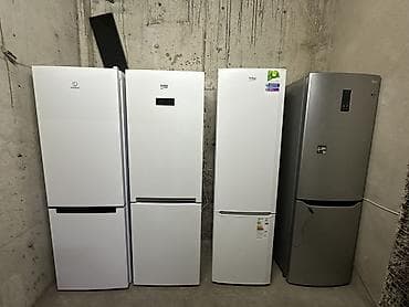 продам морозильные камеры: Холодильник Indesit, Б/у, Двухкамерный, Total no frost, 60 * 185 * 60 — 10