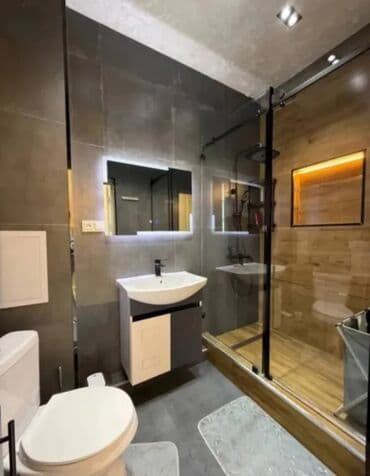 посуточные квартиры чолпон ата: 2 комнаты, Душевая кабина, Постельное белье, Кондиционер — 13