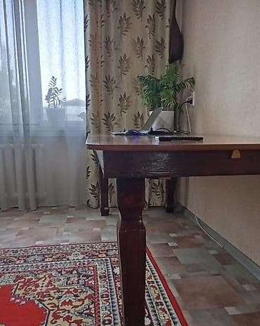 Столы-трансформеры: Стол трансформер Для кухни, Раскладной стол, Длина, см: 180–200 см, цвет - Коричневый — 4