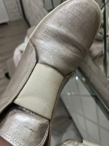 Кожаные ботинки, качество огонь, размер 38-38,5