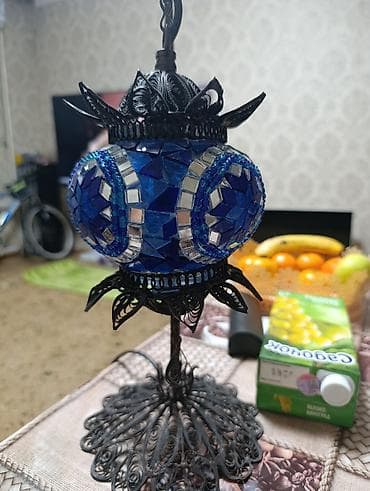 study lamp: Настольная турецкая лампа с мозаичным плафоном - Декоративный — 3