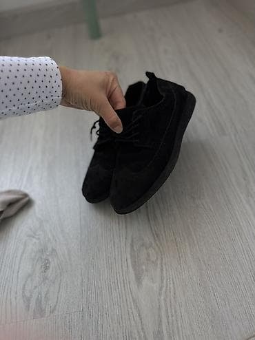 слипон турция: Мужские туфли, 37, Б/у, цвет - Черный, Самовывоз — 2