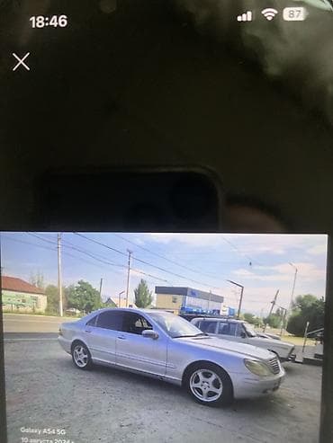 левин: Mercedes-Benz S-Class: 2000 г., 3.2 л, Автомат, Бензин, Седан — 5