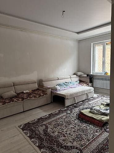 тему офис бишкек: 100кв,м Одноэтажный дом с четырехскатной металлочерепичной крышей и — 6