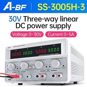 оборудование для ip телефонии тайвань настольные: Продаю A-BF SS-3005H-3. Новый 3хканальный Линейный источник питания — 2