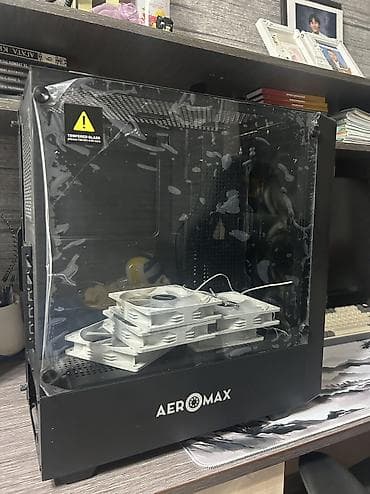 spada step: Корпус ПК, Б/у, Aeromax, ATX, цвет - Черный — 2