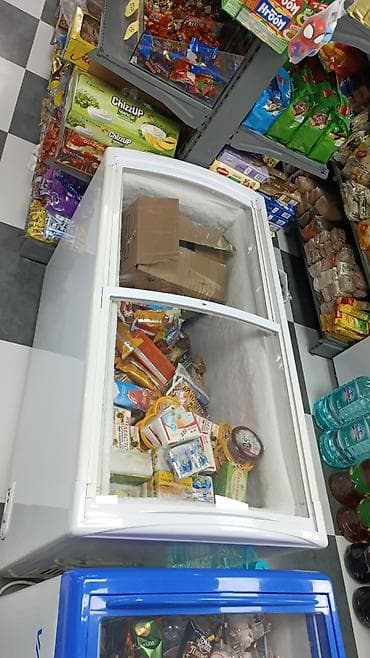 Бизнес үчүн жабдуулар: Белый морозильный ларь с прозрачной крышкой, предназначенный для — 1