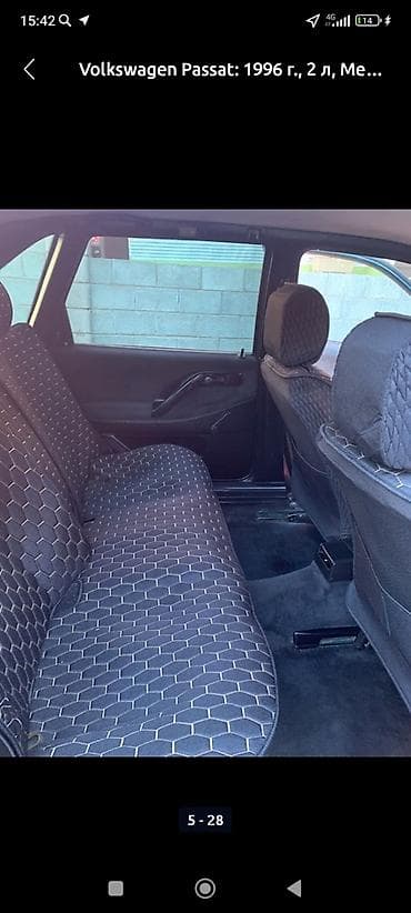 Транспорт: Volkswagen Passat: 1996 г., 2 л, Ручные, Бензин, Седан — 4