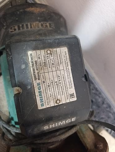 Поверхностный насос SHIMGE JET1500A с автоматикой Характеристики по — 3