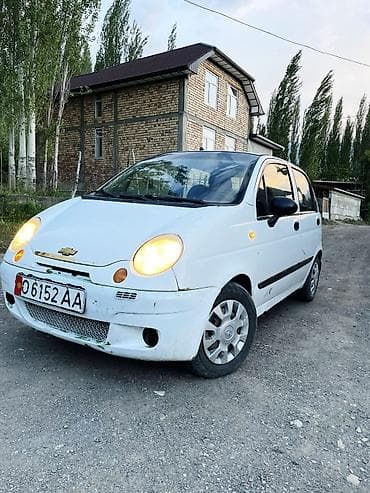 Daewoo Matiz: 2002 г., 0.8 л, Кол менен иштөөчү, Бензин, Хетчбек — 1