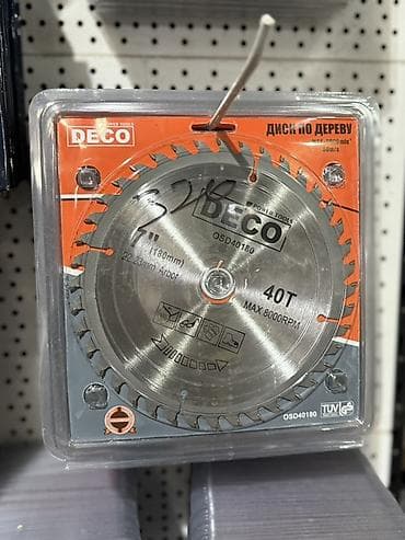 нож самура: Пильный диск по дереву DECO OSD40180 - Назначение: продольное и — 1
