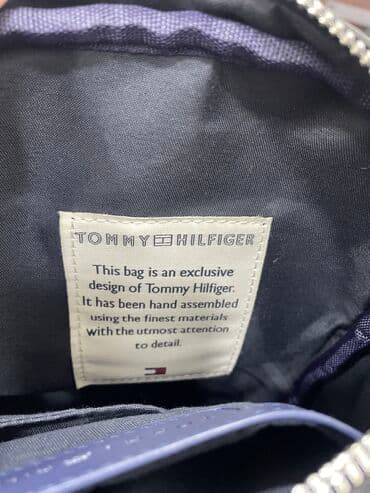 брендовая сумка: Барсетка, Tommy Hilfiger, Материал: Экокожа, Застежка на молнии, Множество карманов, Оригинал, Новый — 5