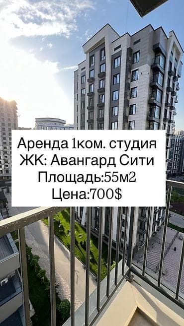 centr park: 1 комната, Агентство недвижимости, С мебелью полностью — 1