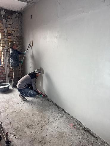 гипсокартон стеновой: Профессиональная гипсовая штукатурка Ровные стены под обои без лишних — 3