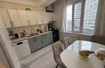 Квартиры: 1 комната, 43 м², Кок-Жар мкр Элитка, 4 этаж, Евроремонт — 7