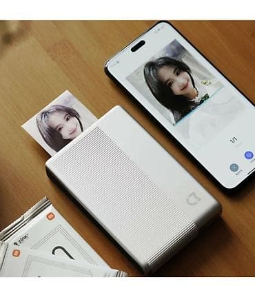 принтеры мини: Карманный фотопринтер Xiaomi 1S GL (MJKDDYJ02HT) - Компактный — 3