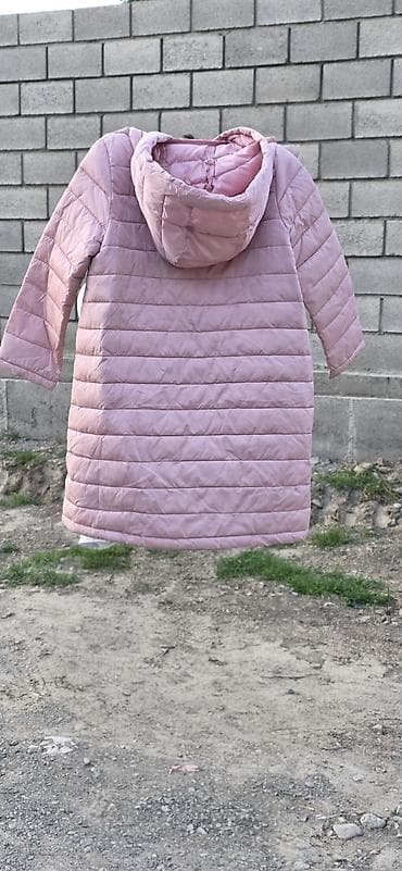 куртка кожаная женская: 🌸 Продаётся стильная удлинённое стёганое пальто для девочки 🌸 Очень — 4