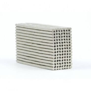 из серебра: Артикул:	Неодимовый магнит 2х2 Сила сцепления: 0.08 кг Диаметр: 2 мм — 1