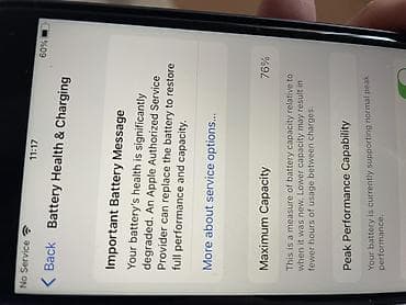 honor magic: IPhone 8, Б/у, 64 ГБ, Черный, 76 % — 4
