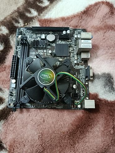 janome q 23: Материнская плата для ПК, Б/у, ASRock, Mini-ITX — 1