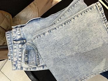 кийим: *Срочно продаю* Новые, ошиблась размером . Светло-голубые джинсы с — 4