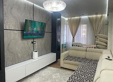 86: 2 комнаты, 55 м², Элитка, 4 этаж, Дизайнерский ремонт — 4