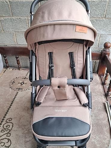 Коляски: Коляска, Другой бренд, цвет - Коричневый, Б/у, Самовывоз — 6